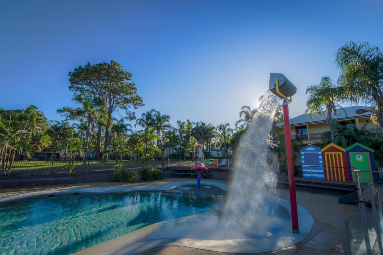 Wairo Beach Holiday Park Tabourie Lake Eksteriør bilde