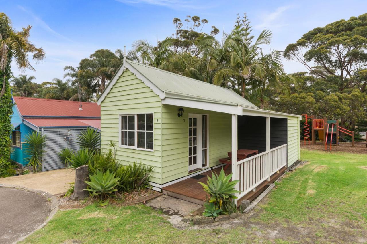 Wairo Beach Holiday Park Tabourie Lake Eksteriør bilde