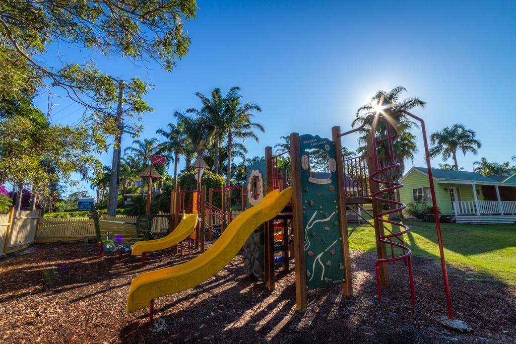 Wairo Beach Holiday Park Tabourie Lake Eksteriør bilde